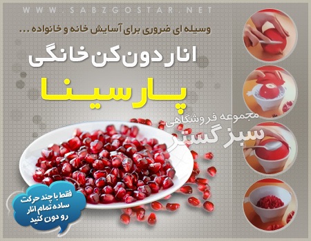 ظرف دون کن انار